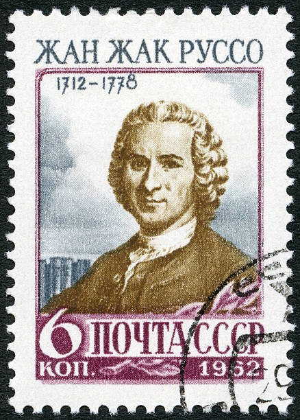 istock Postage stamp USSR 1962 Jean-Jacques Rousseau (1712-1778) 177770657