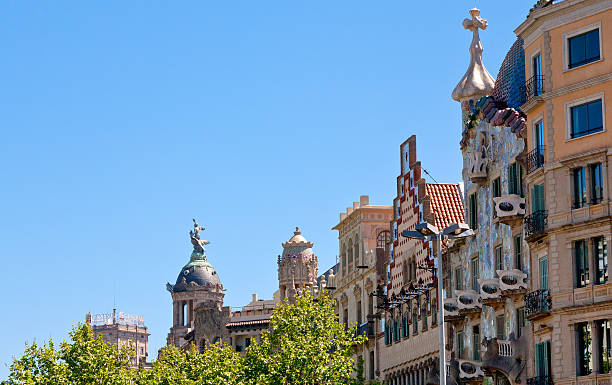istock Illa de la Discordia - modernist building in Barcelona 177772242