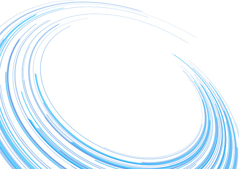 light blue circular wave background