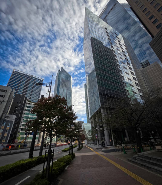 istock Tokyo skyscrapers against the blue sky 1777742513