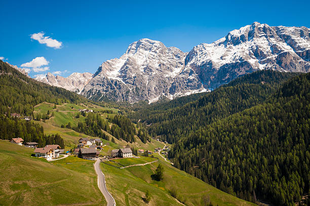 istock Road in the Dolomite mountains, Italy 177774360