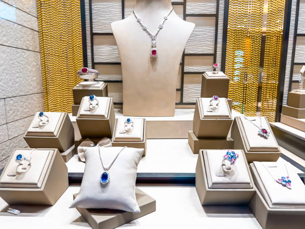 istock Display of various jewelry using gemstones 1777751330
