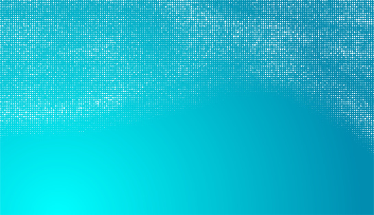 Halftone dotted wavy abstract concept tech background. Futuristic minimal vector design