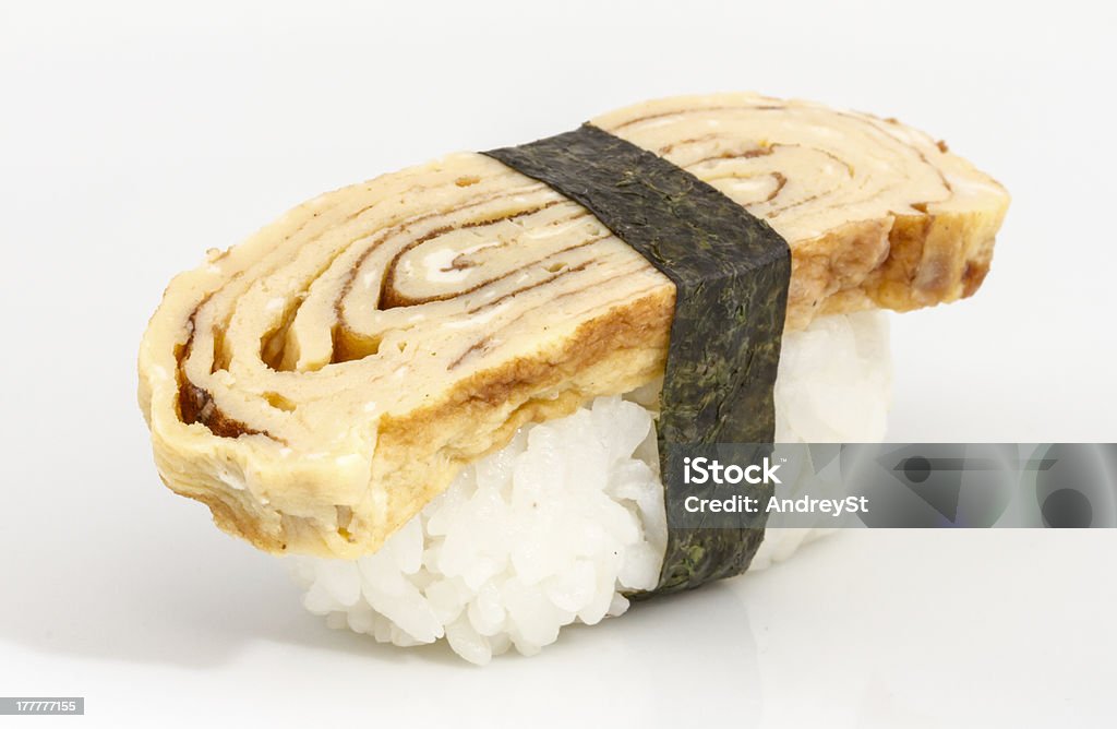 sushi-Omelett (sushi-Omelett) - Lizenzfrei Einzelner Gegenstand Stock-Foto