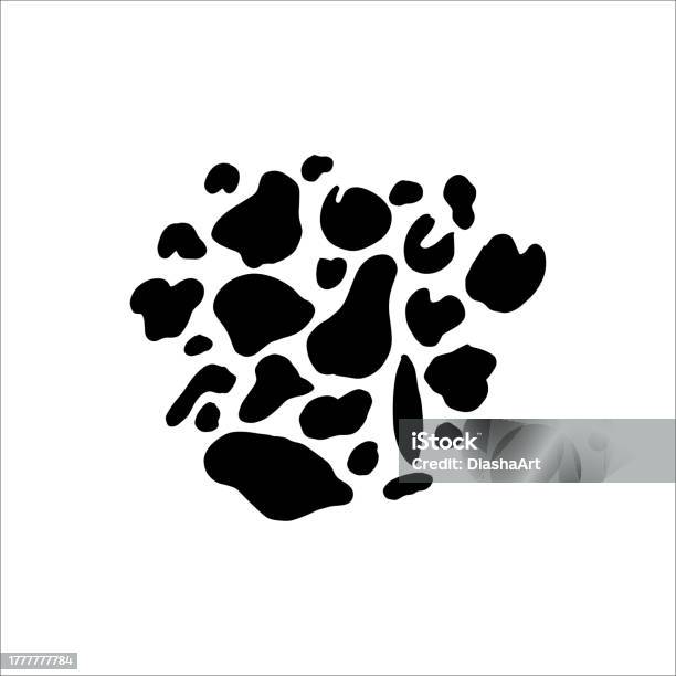 Cow Pattern Vector Abstract Hand Drawn Cow Print Vector Stock Illustration - Download Image Now ...