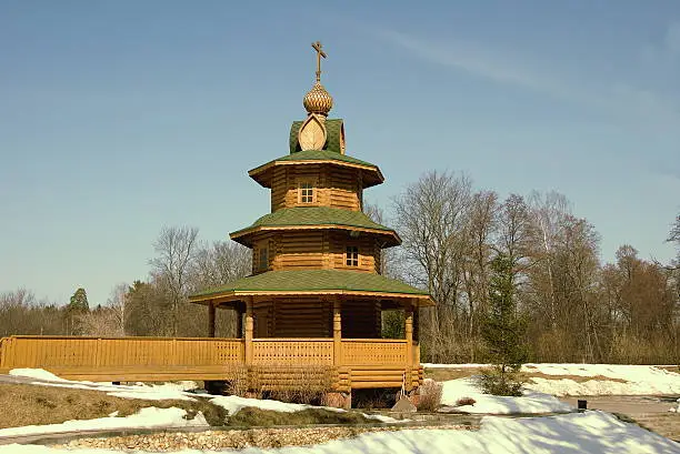 The Chapel of St. Seraphim of Sarov, on the site of the holy spring near the city of Diveevo