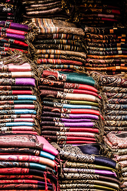 istock Bright paints of the Moroccan and berber carpets 177778684