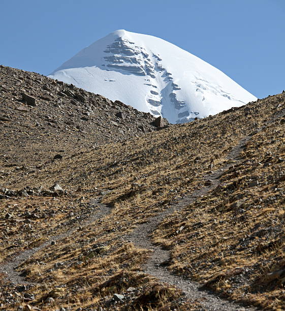 saint mont kailash - bonpo photos et images de collection