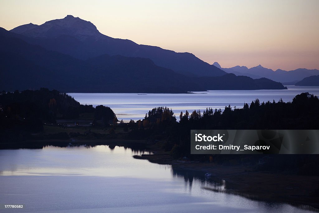 Lago Nahuel Huapi, Bariloche, Patagônia, Argentina - Foto de stock de Bariloche royalty-free