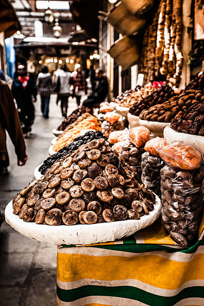 istock Nuts and dried fruit sale in the souk  Fes,Morocco 177780598