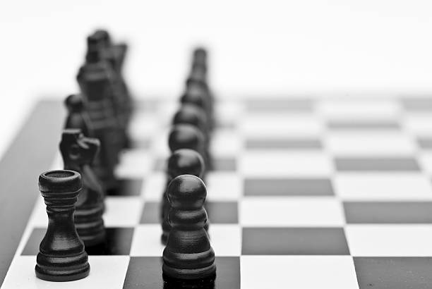 istock Chess game of strategy business concept application 177780640