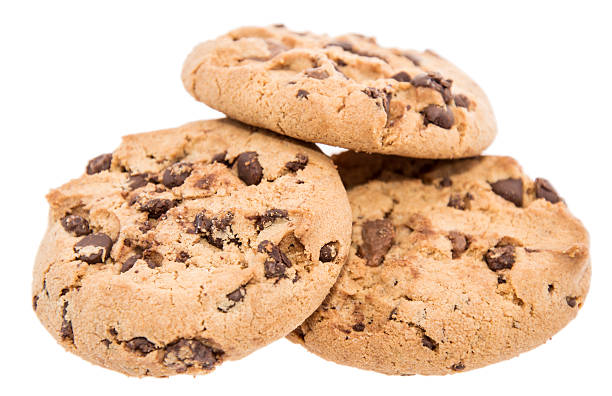 istock Heap of cookies on white 177781172