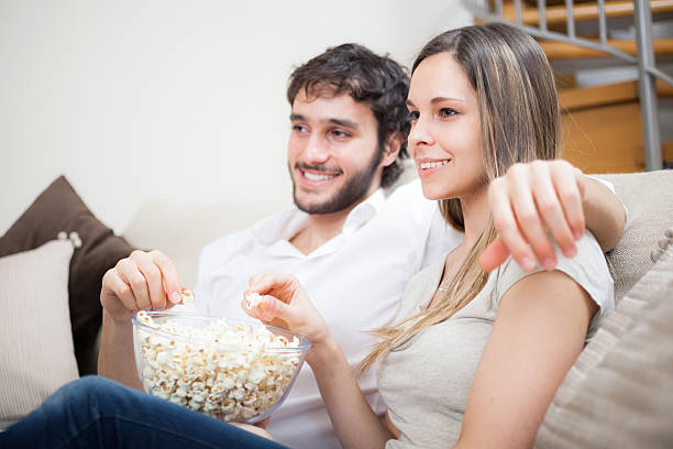 istock Couple watching a movie 177781849