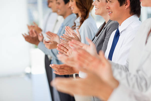 istock People applauding in a line 177781878