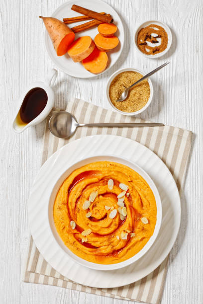istock vanilla whipped sweet potatoes with maple syrup 1777826355