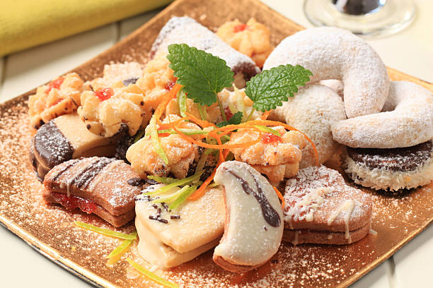 istock Variety of Christmas cookies 177783770