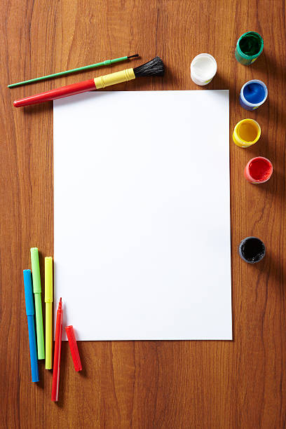 istock Back to School pupils art pad paints and pens 177783933