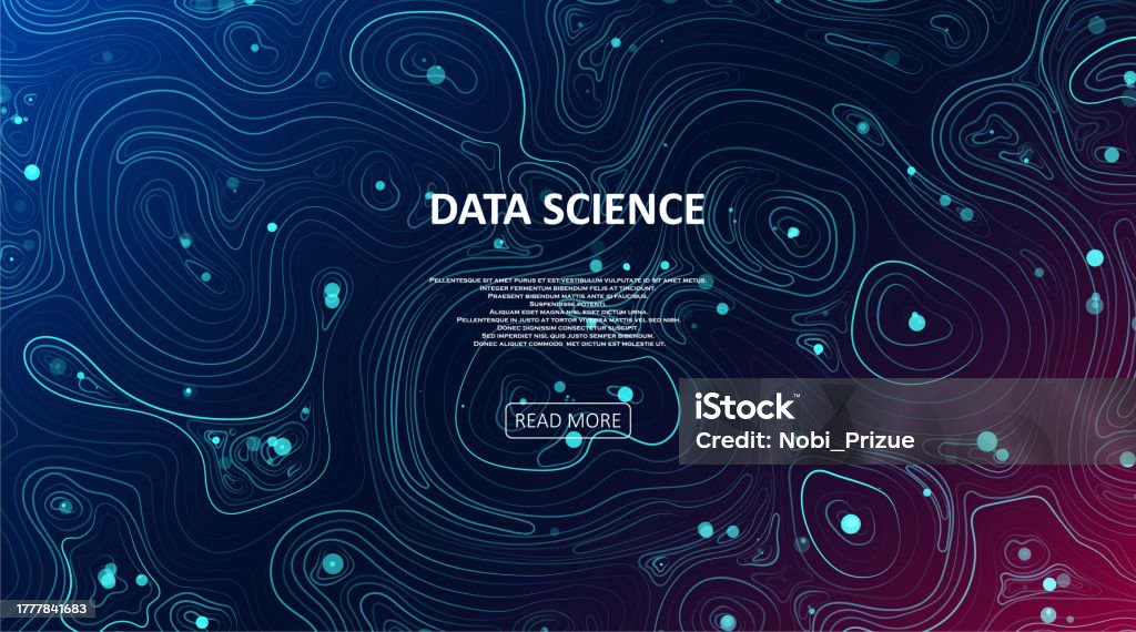 Data Performance Abstract Image Abstract Data Transmission Visualization Stock Illustration - Download ...