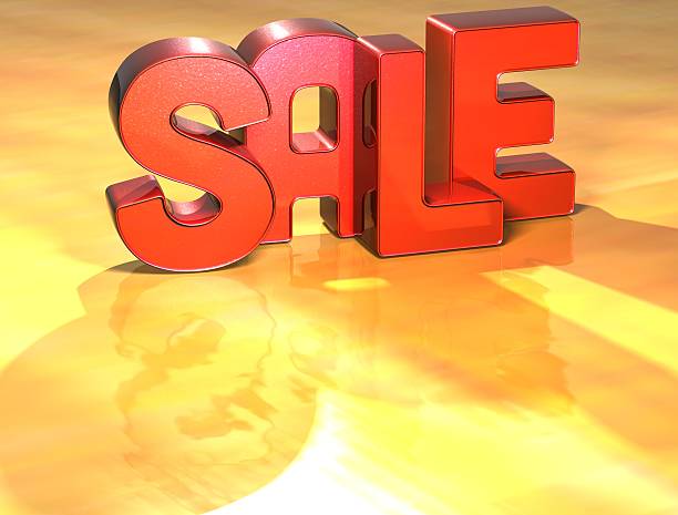 istock Word Sale on yellow background 177784408