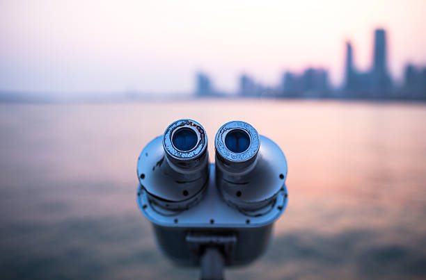 Telescope stock photo