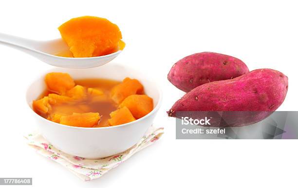 Sweet Potato Soup Stock Photo - Download Image Now - Sweet Potato, Boiling, Bowl