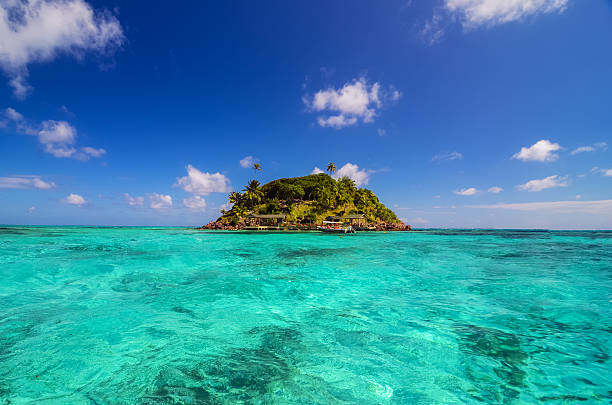 Small Secluded Island stock photo