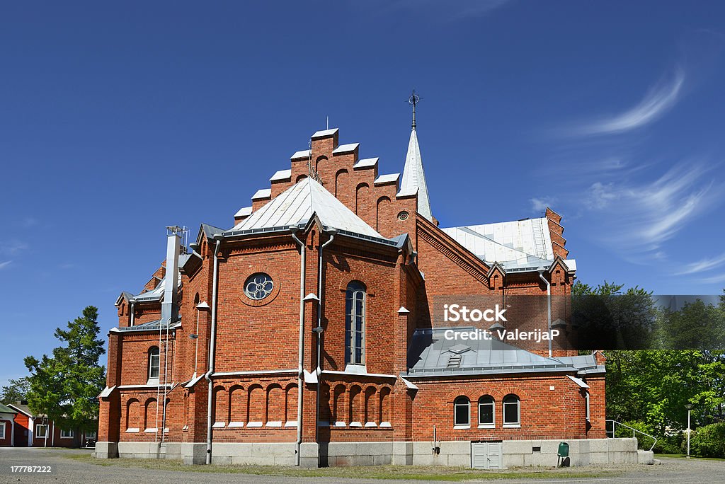 Kristinestad Igreja (1897) - Foto de stock de Arcaico royalty-free