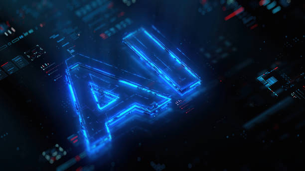 istock Digital AI hologram on future tech background. Productivity of AI evolution. Futuristic AI icon in world of technological progress and innovation. CGI 3D render 1777877973