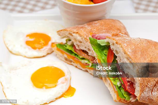 치아바타 파니니 샌드위치 에그스 토마토색 상추가 0명에 대한 스톡 사진 및 기타 이미지 - 0명, 가지-채소, 건강한 식생활