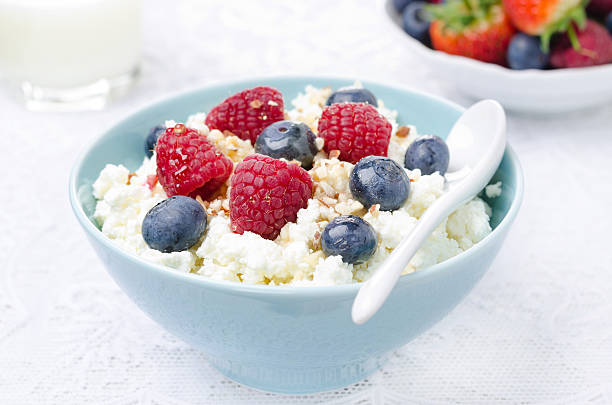 istock cottage cheese with berries, honey and nuts 177788917