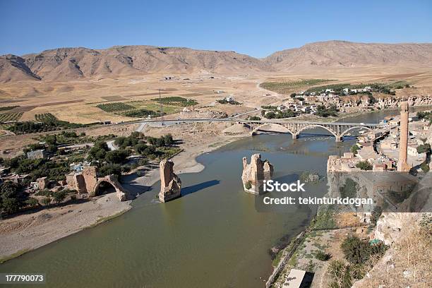 Ruined Bridges At Hasankeyf Batman City Of Turkey Stock Photo - Download Image Now - Bridge - Built Structure, City, Cityscape