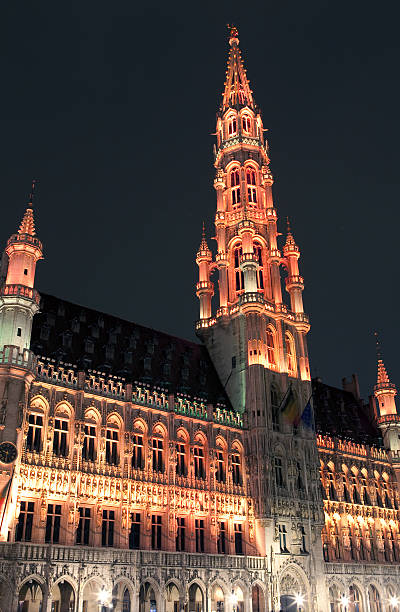 istock Brussels City Hall (Hotel de Ville) in Grand Place 177790209