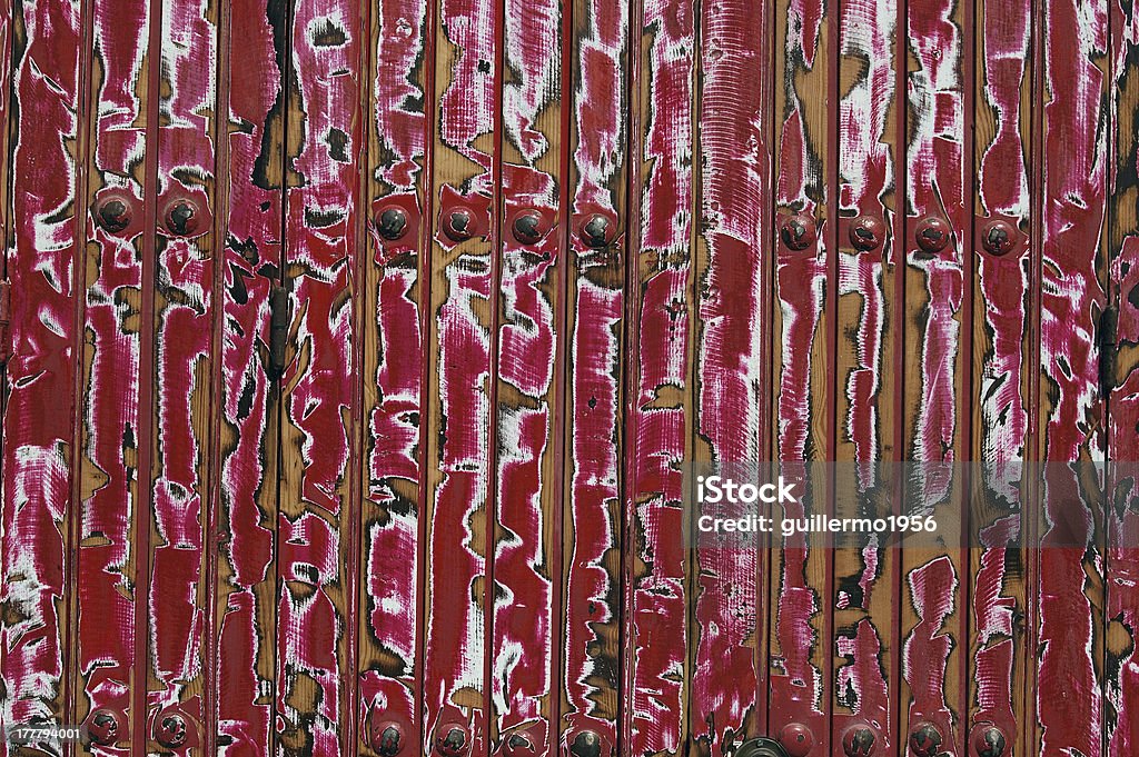 Holz Textur painted in Rot - Lizenzfrei Abstrakt Stock-Foto