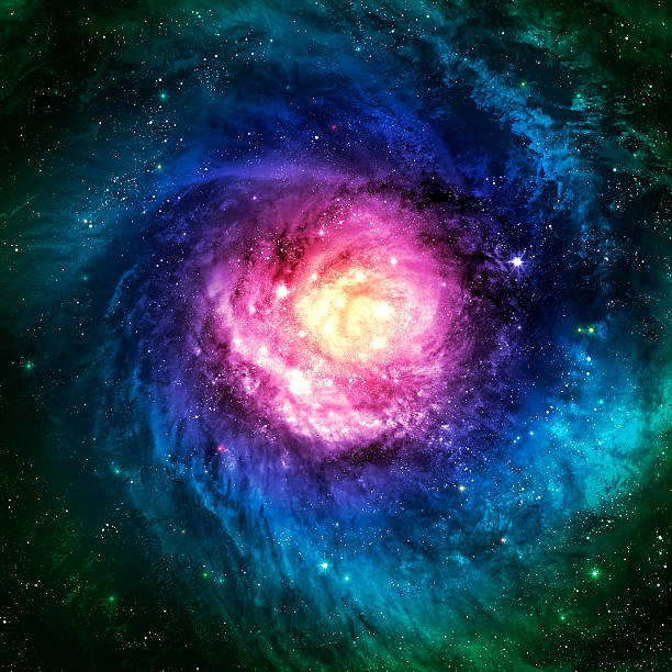 istock Incredibly beautiful spiral galaxy somewhere in deep space 177794771