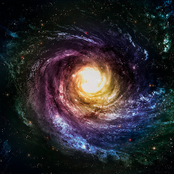 istock Incredibly beautiful spiral galaxy somewhere in deep space 177794827
