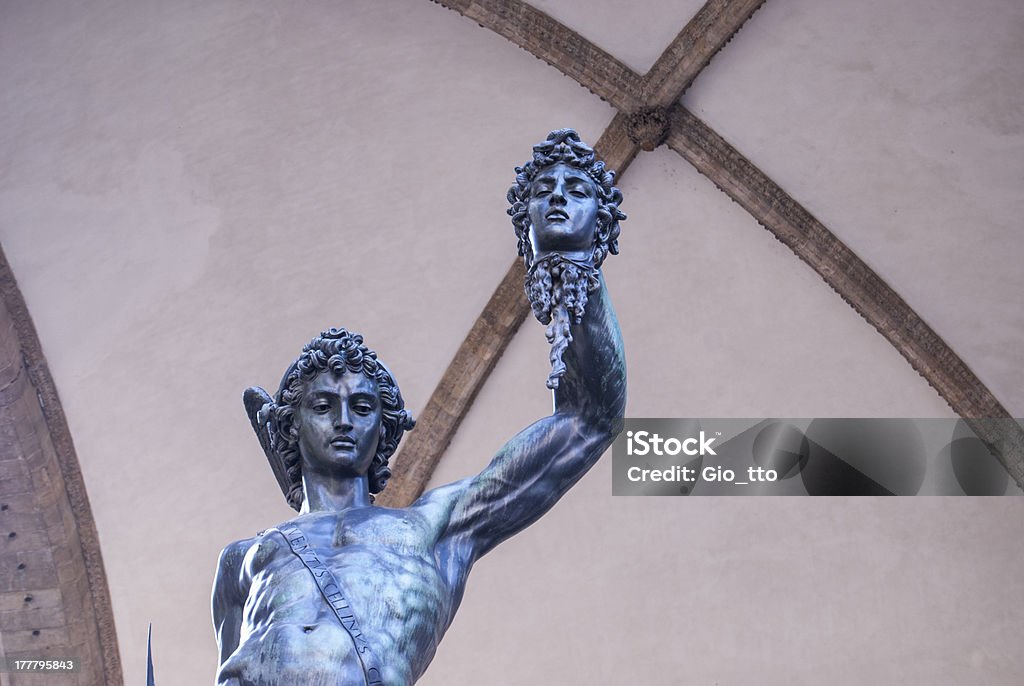 Firenze: Perseo con la testa di Medusa - Foto stock royalty-free di Assassino