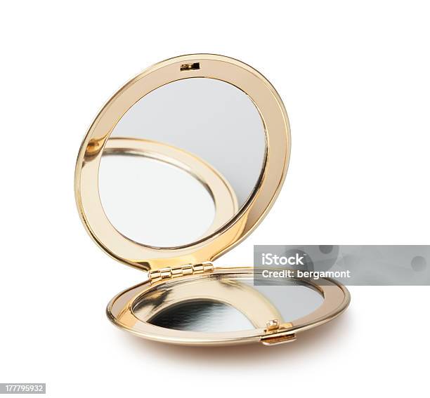 Pocket Mirror Stock Photo - Download Image Now - Mirror - Object, Hand Mirror, Cut Out