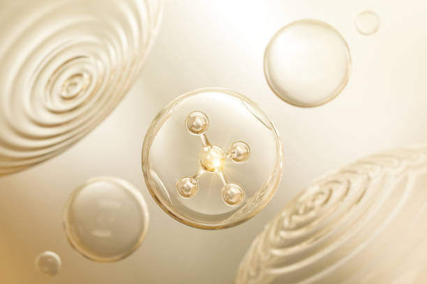 istock Cosmetic oil or Cosmetic Essence Liquid drop on a white background, 3d rendering. 1777967114