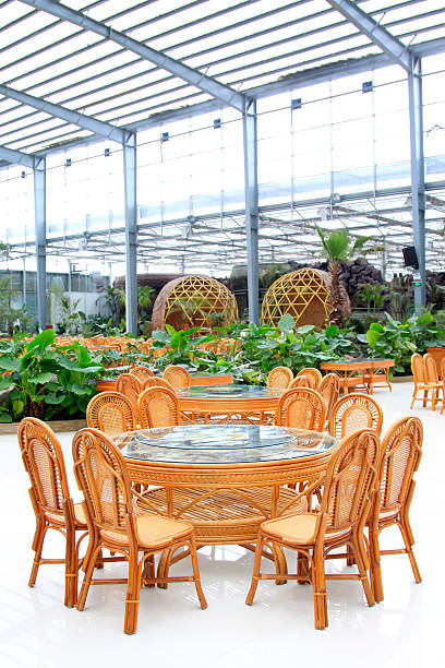 istock tables and chairs in the hall 177797288