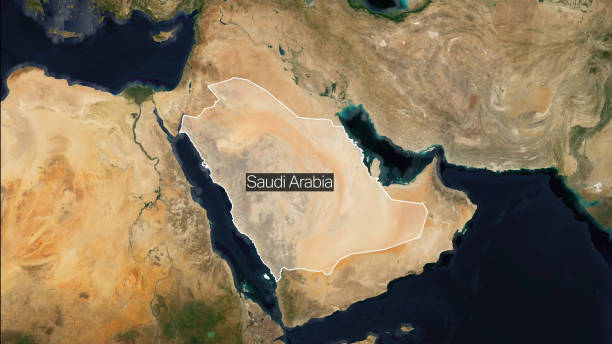 istock Saudi Arabia Explorer: Country Identification Maps Flag 1777981125
