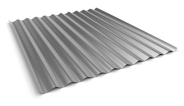 istock Corrugated sheet of metal 177798516
