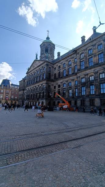 istock Royal palace in Amsterdam, Netherlands. 1777987922