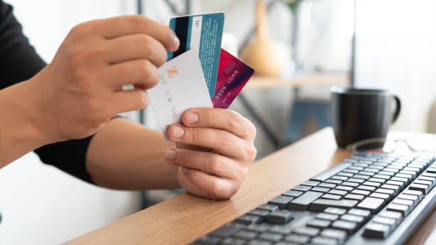 istock Choosing a credit card for shopping 1777987940