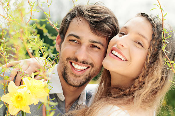 istock Lovely couple smiling 177799950