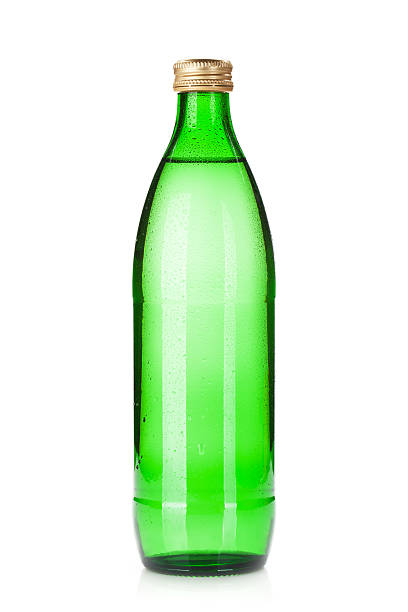 istock Glass bottle of sparkling water 177804748