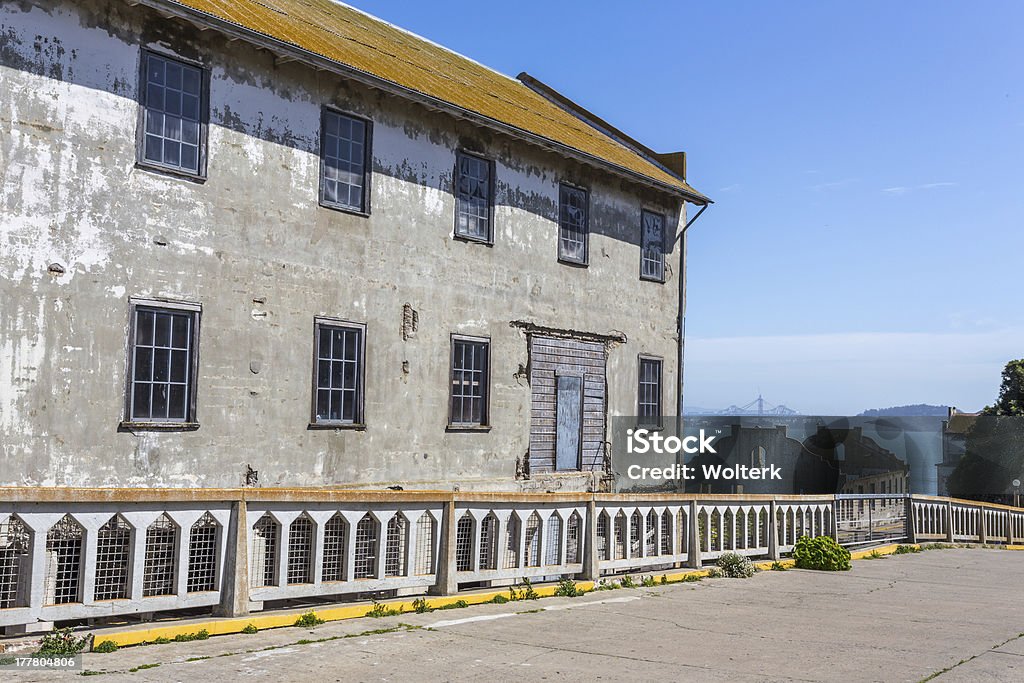 Edifici penitenziario di Alcatraz Island - Foto stock royalty-free di Ambientazione interna