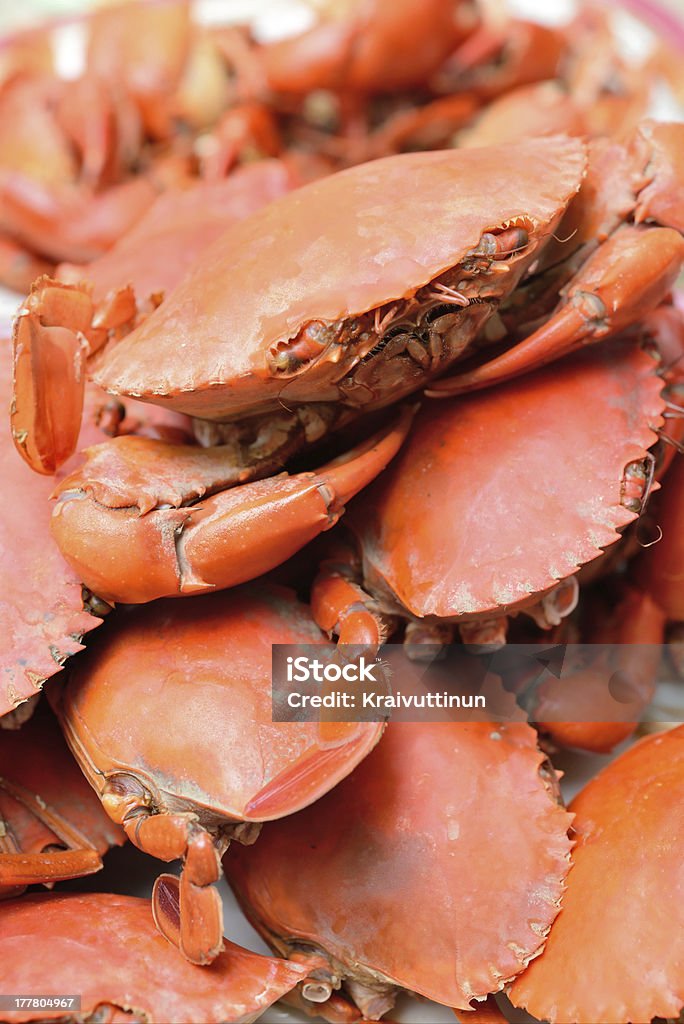 Gotowane crab - Zbiór zdjęć royalty-free (Azja)