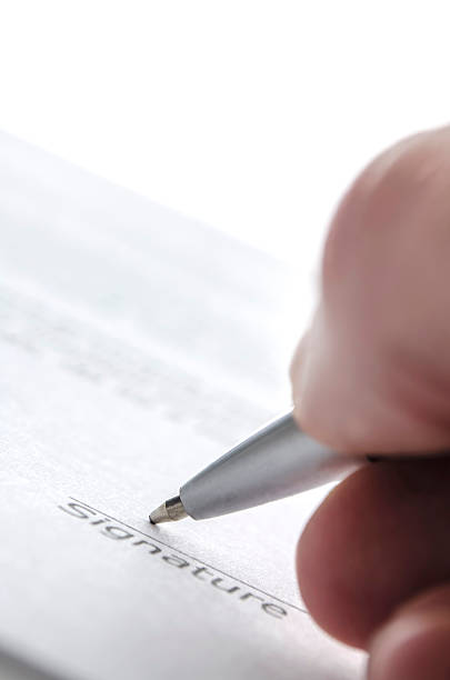 istock Signing a contract detail 177805324