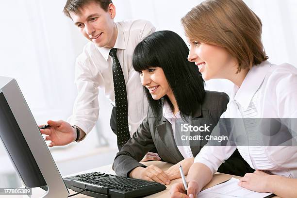 Business People Stock Photo - Download Image Now - Adult, Asking, Brainstorming