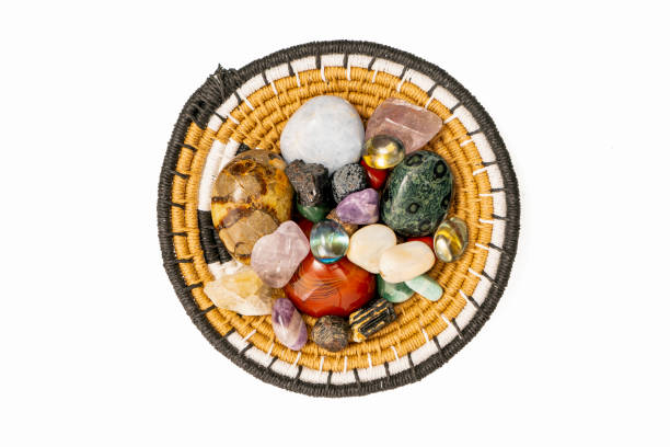 Natural  Obsidian, Amethyst, Lapis, Red, Tiger Eye Crystal Quartz